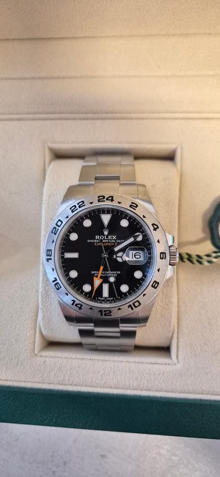 Rolex | Explorer II | 216570 | Steel | 42 x 40 mm | Steel | Black | Automatic