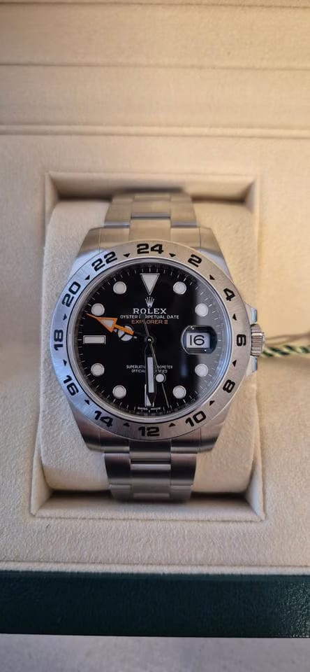 Rolex | Explorer II | 216570 | Steel | 42 x 40 mm | Steel | Black | Automatic