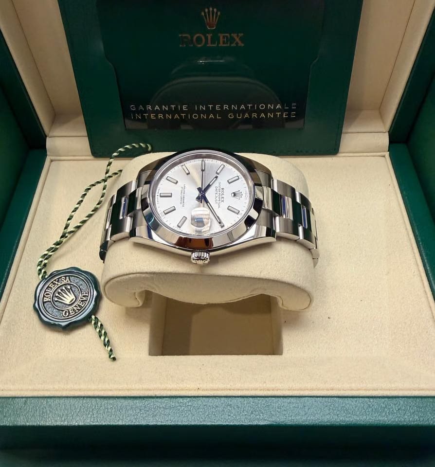 Rolex | Datejust | 126300 2025 New Unworn | Steel | 41 x 48 mm | Steel | Silver | Automatic