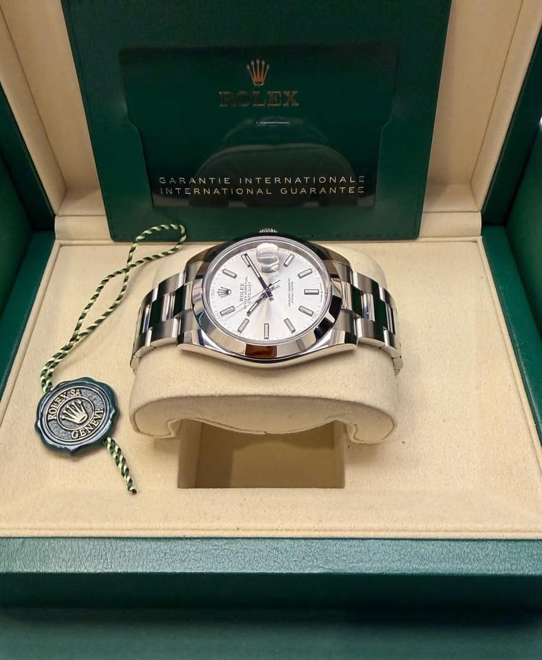 Rolex | Datejust | 126300 2025 New Unworn | Steel | 41 x 48 mm | Steel | Silver | Automatic