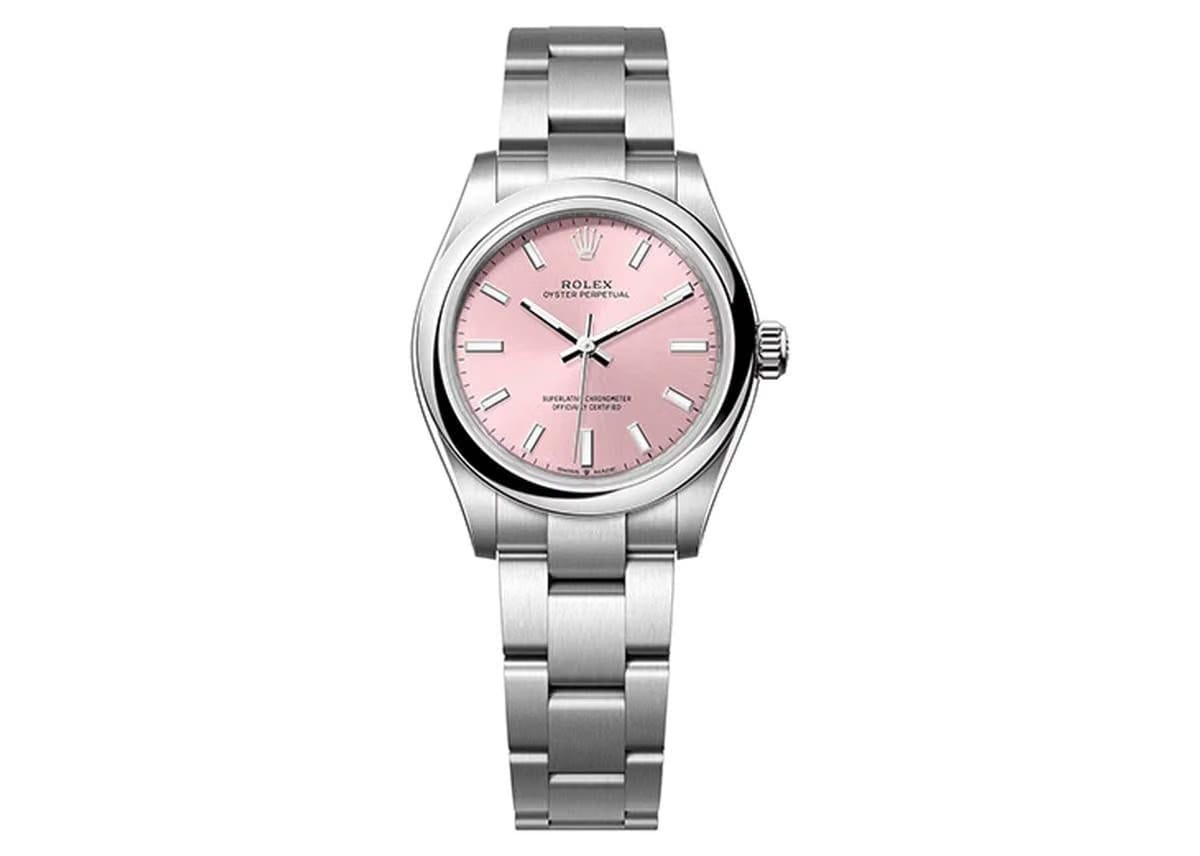 Rolex | Oyster Perpetual | M277200-0004 | Steel | 31 mm | Steel | Pink | Automatic