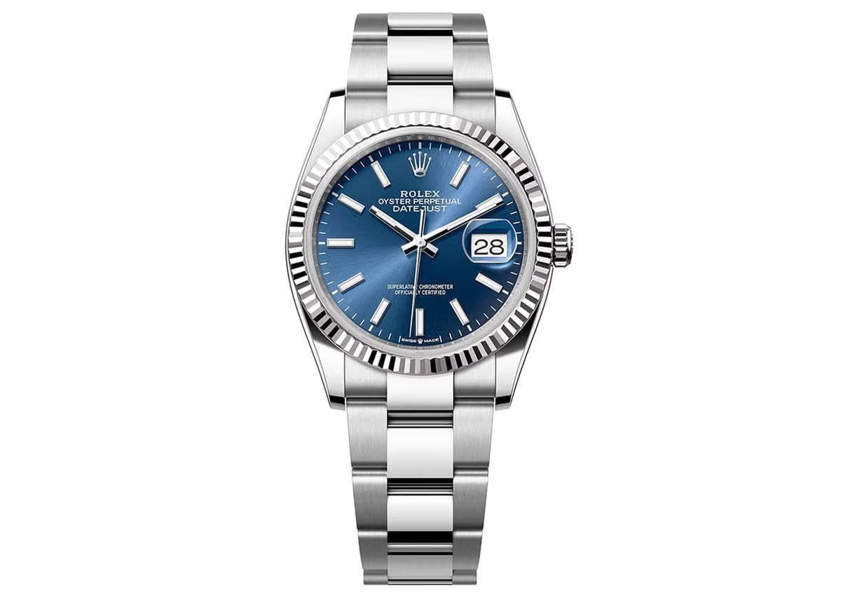 Rolex | Datejust | M126234-0018 | Steel | 36 mm | Steel | Blue | Automatic