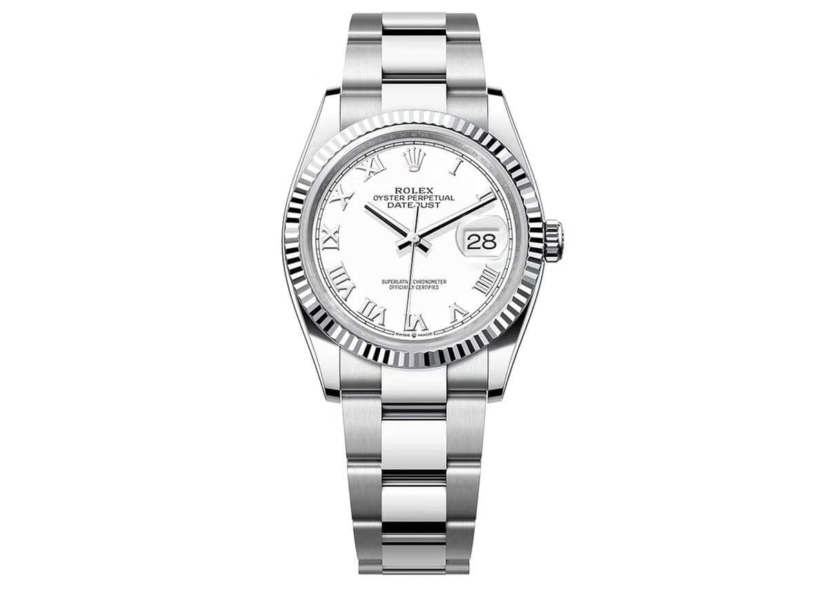 Rolex | Datejust | M126234-0026 | Steel | 36 mm | Steel | White | Automatic