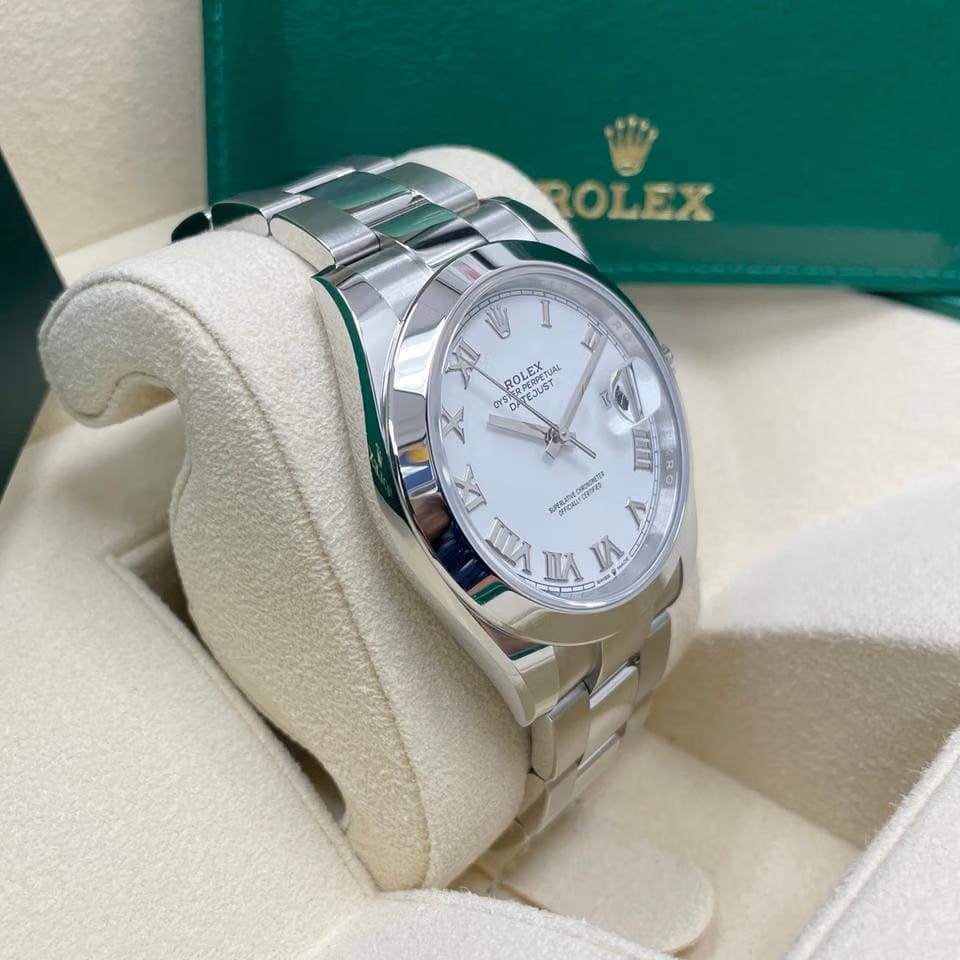 Rolex | Datejust | 126300-0007 | Steel | 41 mm | Steel | White | Automatic