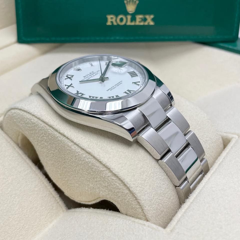 Rolex | Datejust | 126300-0007 | Steel | 41 mm | Steel | White | Automatic