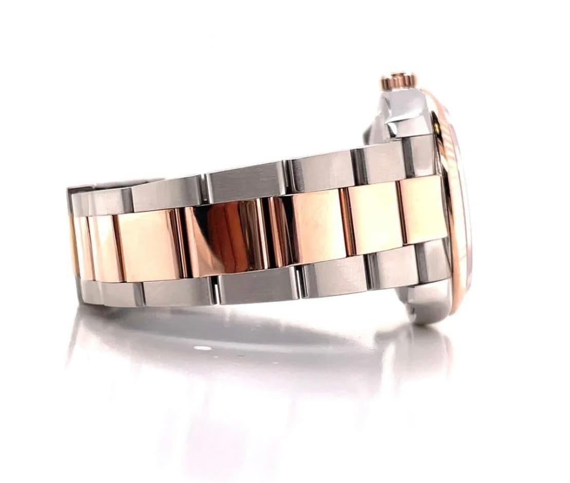 Rolex | Datejust | 116231 | Rose gold | 36 mm | Gold/Steel | White | Automatic
