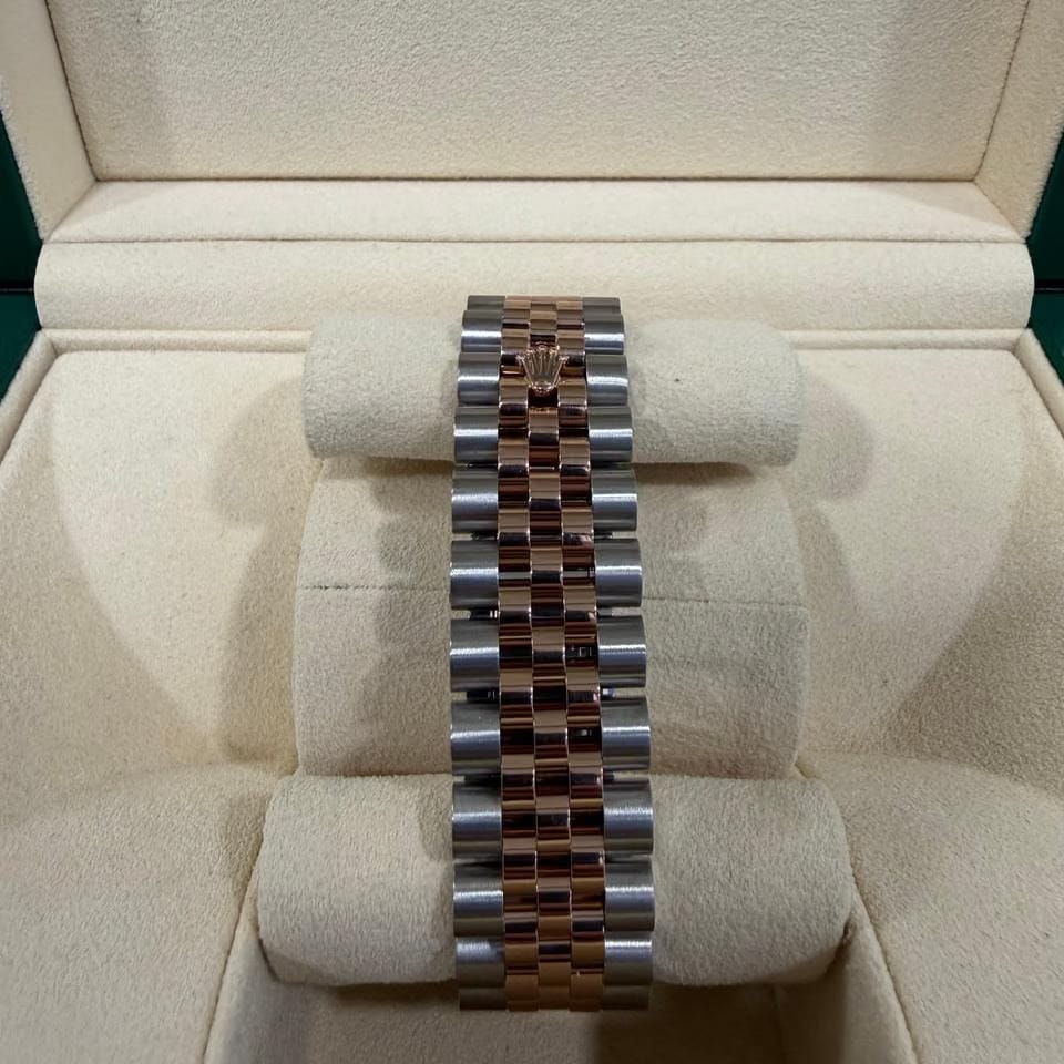 Rolex | Datejust | 116231 | Rose gold | 36 mm | Gold/Steel | Champagne | Automatic