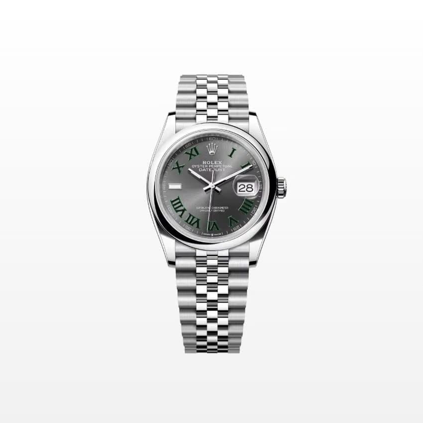 Rolex | Datejust | 126200-0017 | Steel | 36 mm | Steel | Grey | Automatic