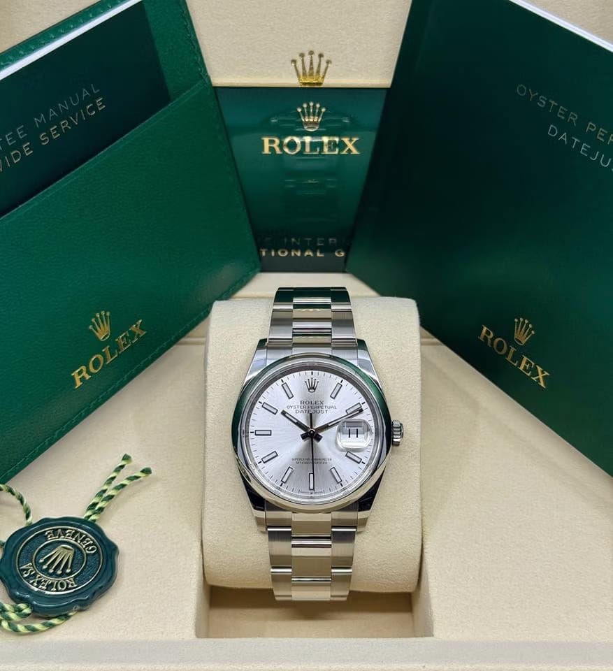 Rolex | Datejust | 126200-0002 | Steel | 36 mm | Steel | Silver | Automatic