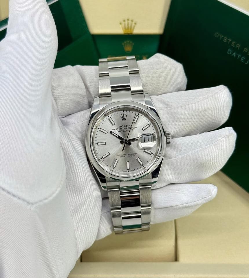 Rolex | Datejust | 126200-0002 | Steel | 36 mm | Steel | Silver | Automatic