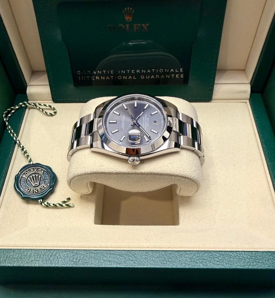 Rolex | Datejust | 126300 2025 New Unworn | Steel | 41 x 48 mm | Steel | Grey | Automatic