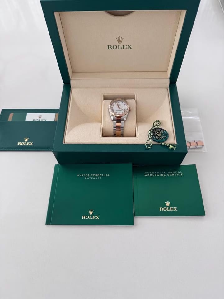 Rolex | Datejust | 178271 | 31 mm | Gold/Steel | White | Automatic