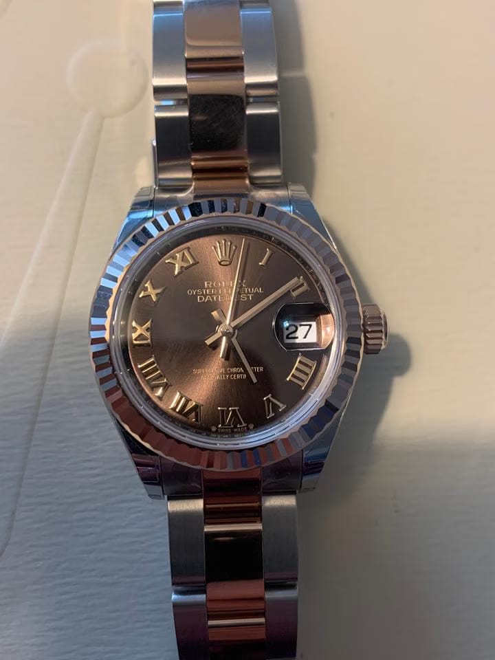 Rolex | Datejust | 279161 | Steel | 28 mm | Gold/Steel | Brown | Automatic