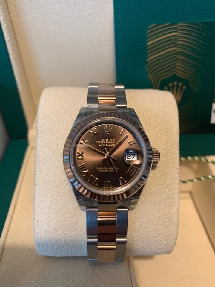 Rolex | Datejust | 279161 | Steel | 28 mm | Gold/Steel | Brown | Automatic