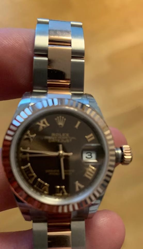 Rolex | Datejust | 279161 | Steel | 28 mm | Gold/Steel | Brown | Automatic