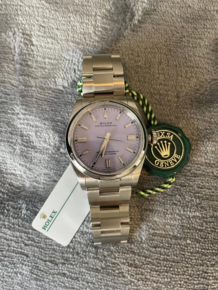 Rolex | Oyster Perpetual | Rolex Oyster Perpetual 36 126000 | Steel | 36 mm | Steel | Purple | Automatic