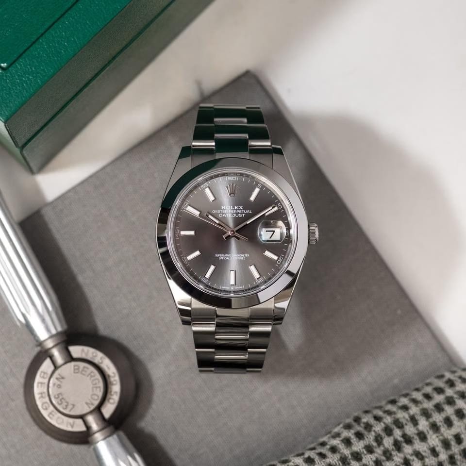 Rolex | Datejust | 126300 | Steel | Steel | Grey | Automatic