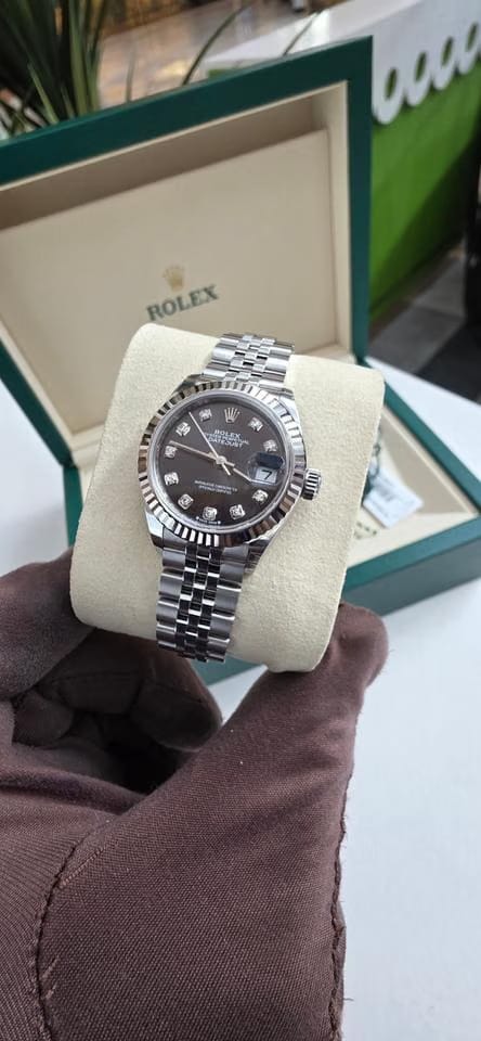 Rolex | Datejust | 279174 | Gold/Steel | 28 x 30 mm | Steel | Grey | Automatic