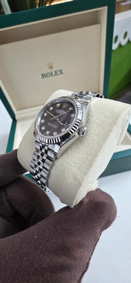 Rolex | Datejust | 279174 | Gold/Steel | 28 x 30 mm | Steel | Grey | Automatic