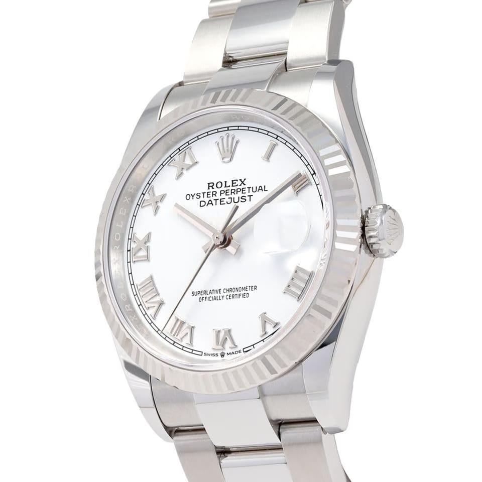 Rolex | Datejust | 126234 | Gold/Steel | 36 Mm | White | Automatic
