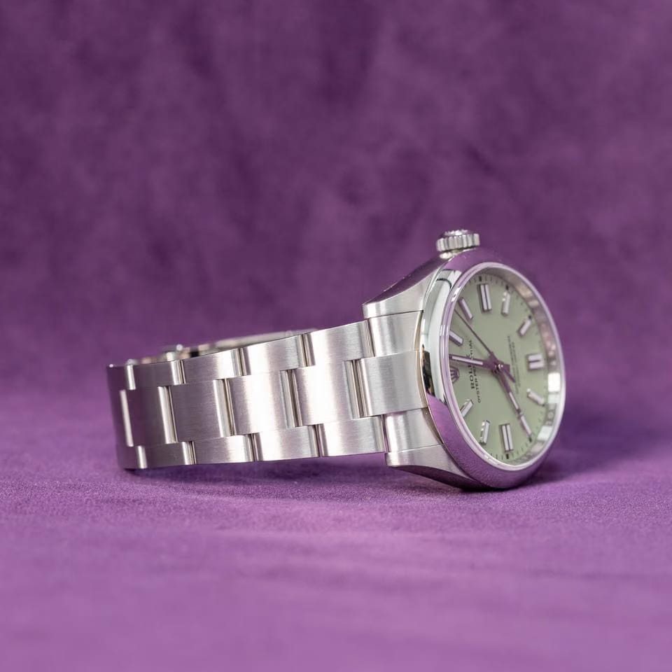 Rolex | Oyster Perpetual | 134300-0006 | Steel | Steel | Green | Automatic