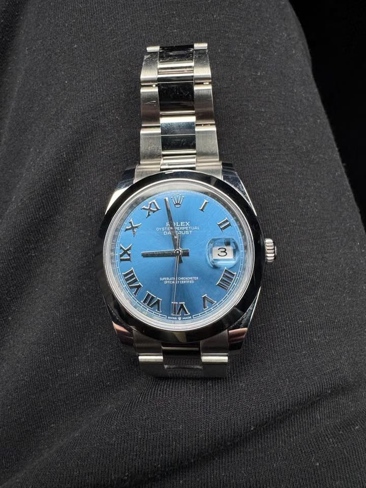 Rolex | Datejust | M126300-0017 | Steel | 41 mm | Steel | Blue | Automatic