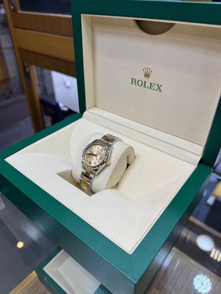 Rolex | Datejust | 178343 | Gold/Steel | 31 mm | Gold/Steel | Champagne | Automatic