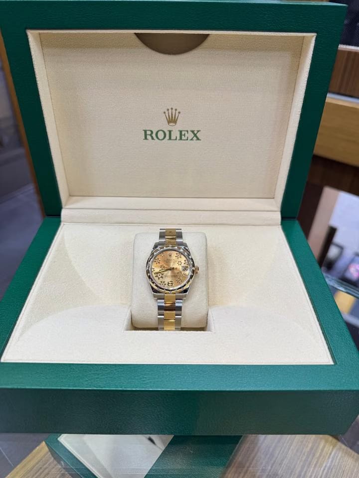 Rolex | Datejust | 178343 | Gold/Steel | 31 mm | Gold/Steel | Champagne | Automatic