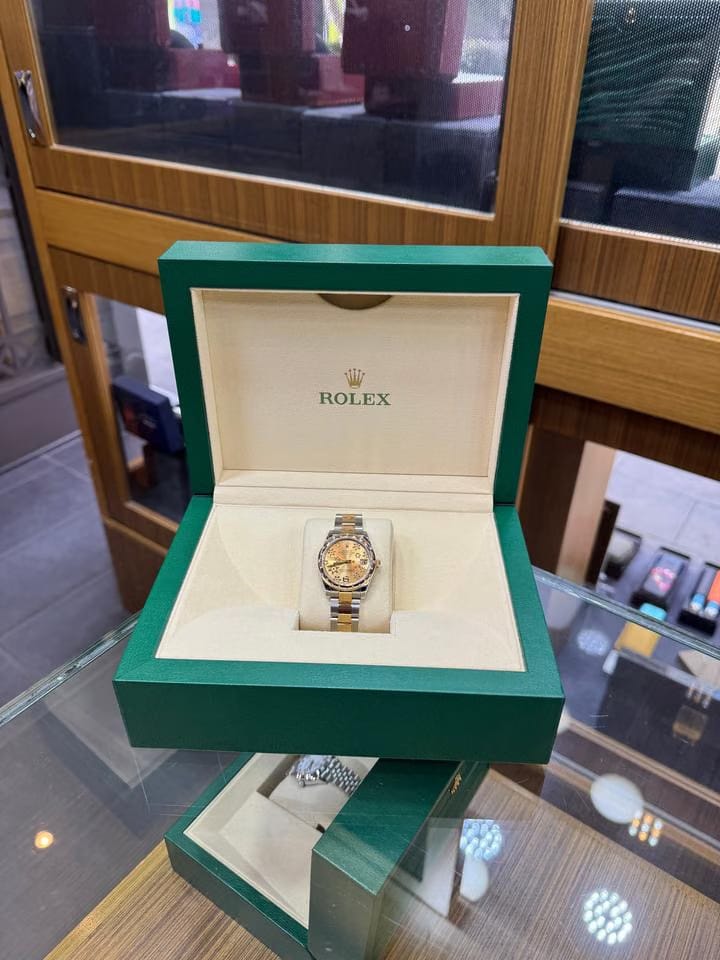Rolex | Datejust | 178343 | Gold/Steel | 31 mm | Gold/Steel | Champagne | Automatic