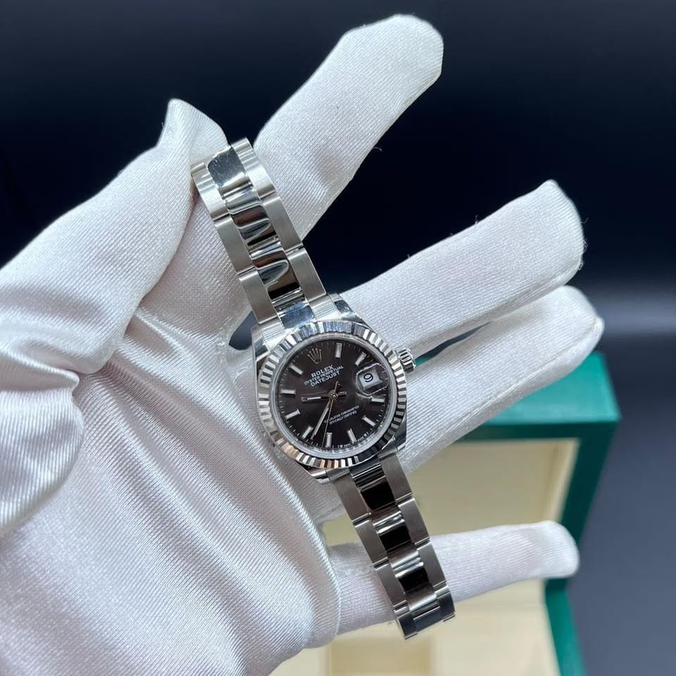 Rolex | Datejust | 279174GREY INDEX OYS | White gold | 28 mm | Steel | Grey | Automatic