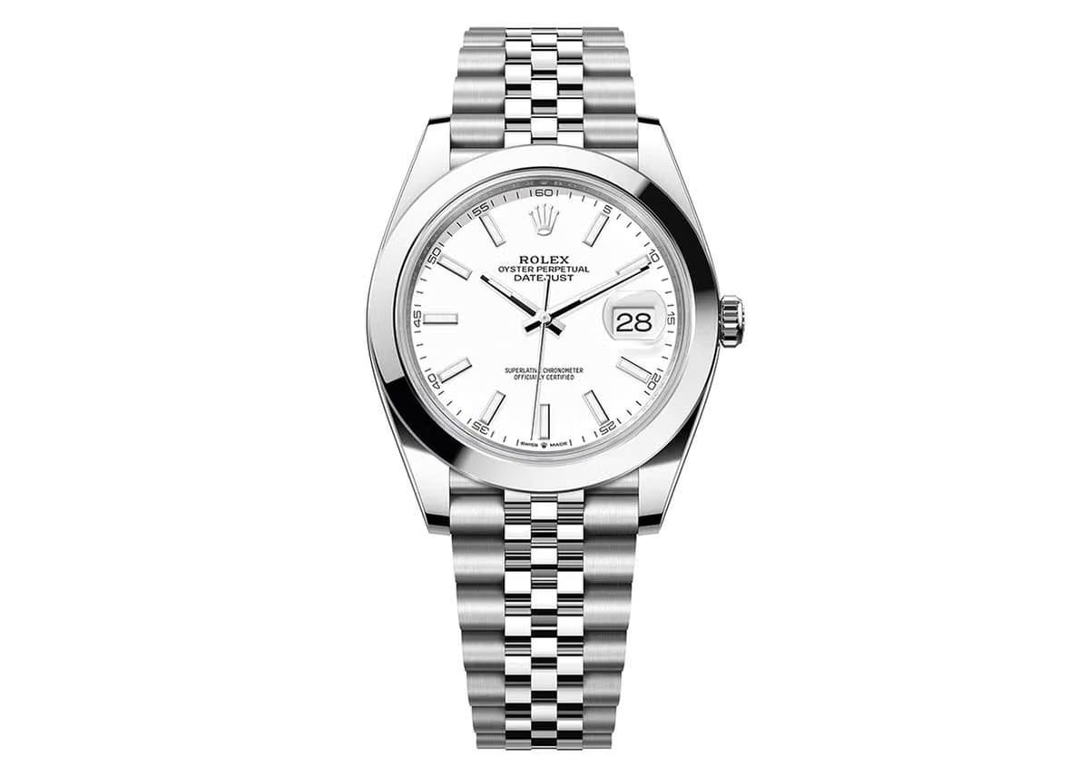 Rolex | Datejust | M126300-0006 | Steel | 41 mm | Steel | White | Automatic