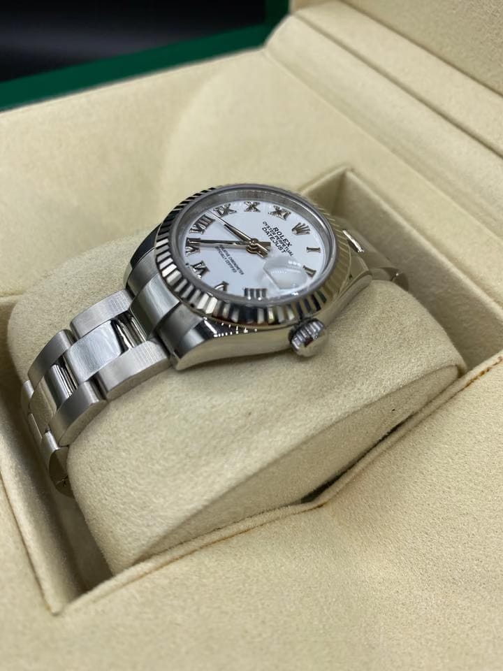 Rolex | Datejust | 279174white roman oys | Gold/Steel | 28 mm | Steel | White | Automatic