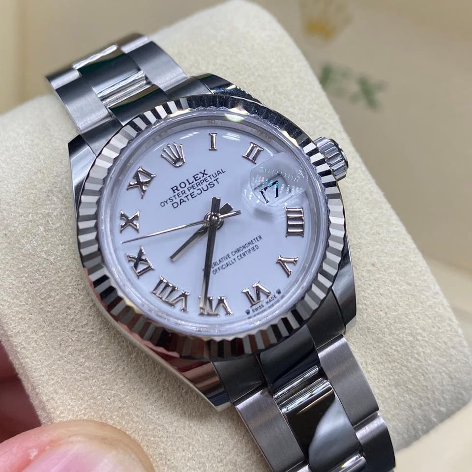 Rolex | Datejust | 279174white roman oys | Gold/Steel | 28 mm | Steel | White | Automatic