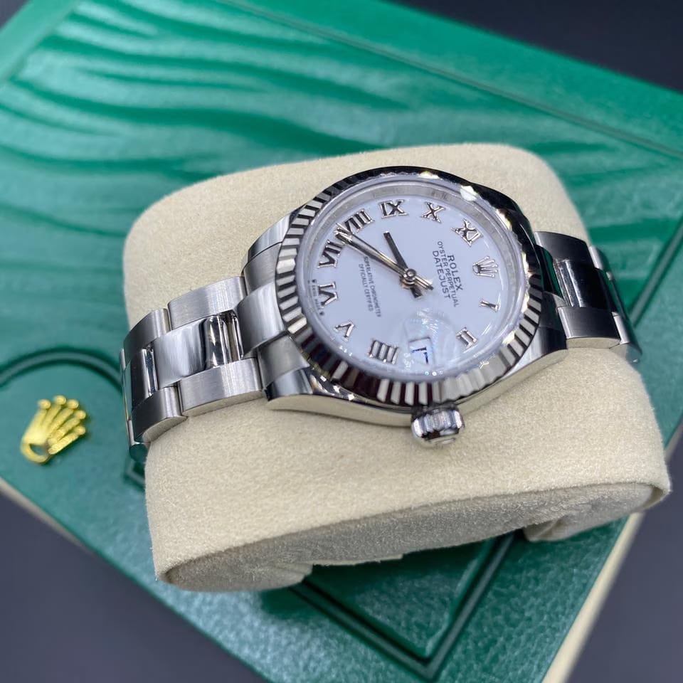 Rolex | Datejust | 279174white roman oys | Gold/Steel | 28 mm | Steel | White | Automatic