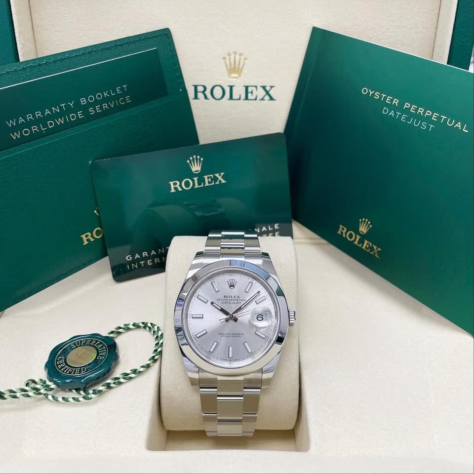 Rolex | Datejust | 126300-0003 | Steel | 41 mm | Steel | Silver | Automatic