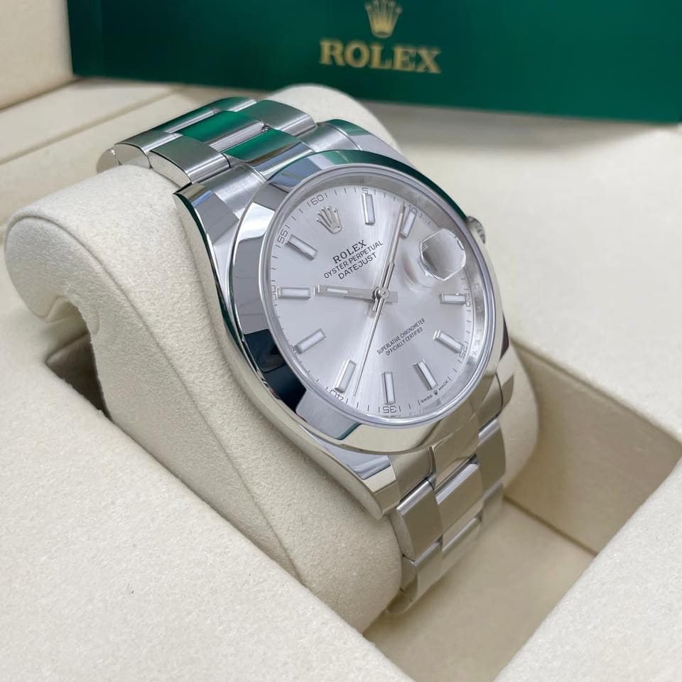 Rolex | Datejust | 126300-0003 | Steel | 41 mm | Steel | Silver | Automatic