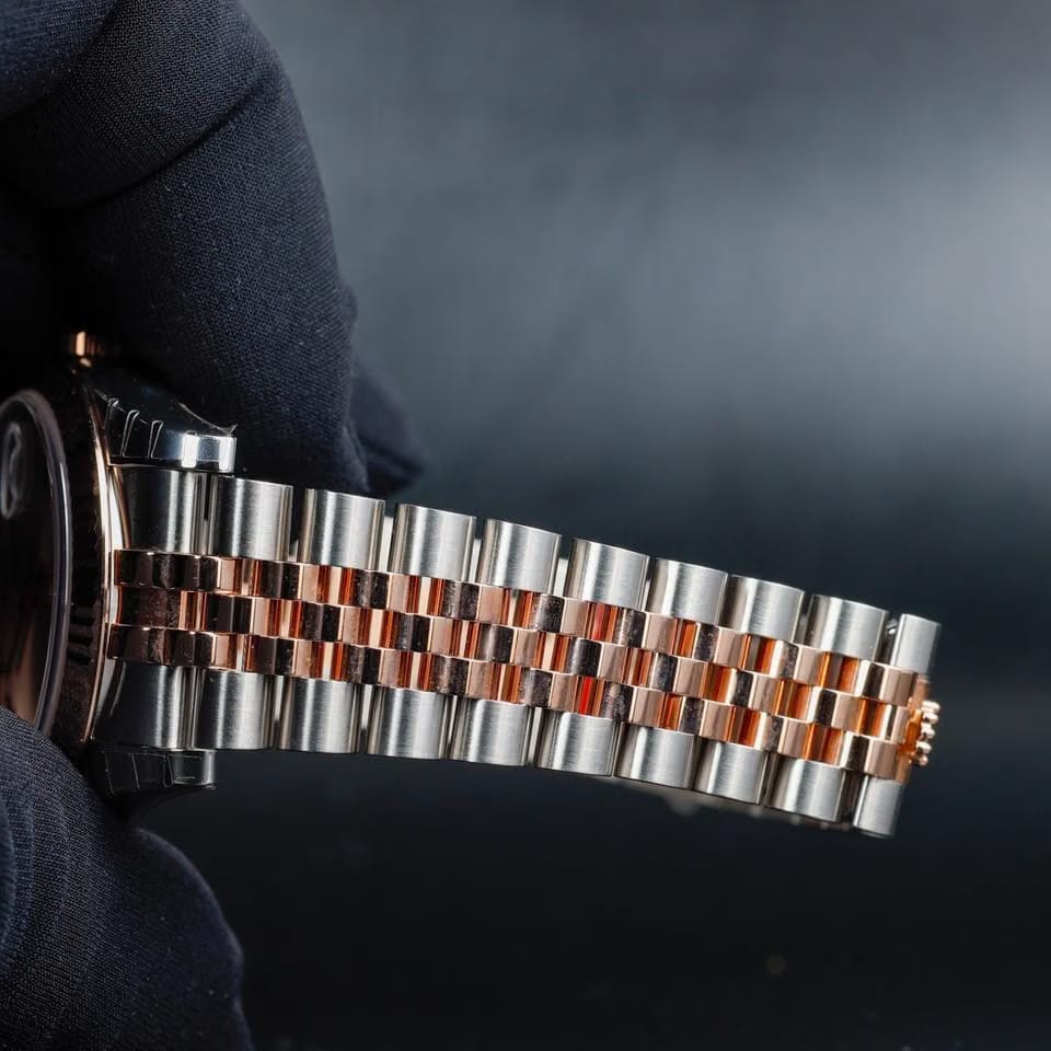Rolex | Datejust | 116231 | Rose gold | 36 mm | Gold/Steel | Pink | Automatic