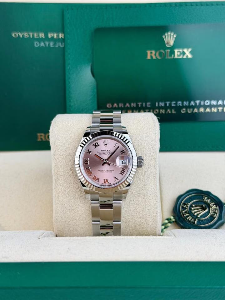 Rolex | Datejust | 279174 | Gold/Steel | 28 mm | Steel | Pink | Automatic
