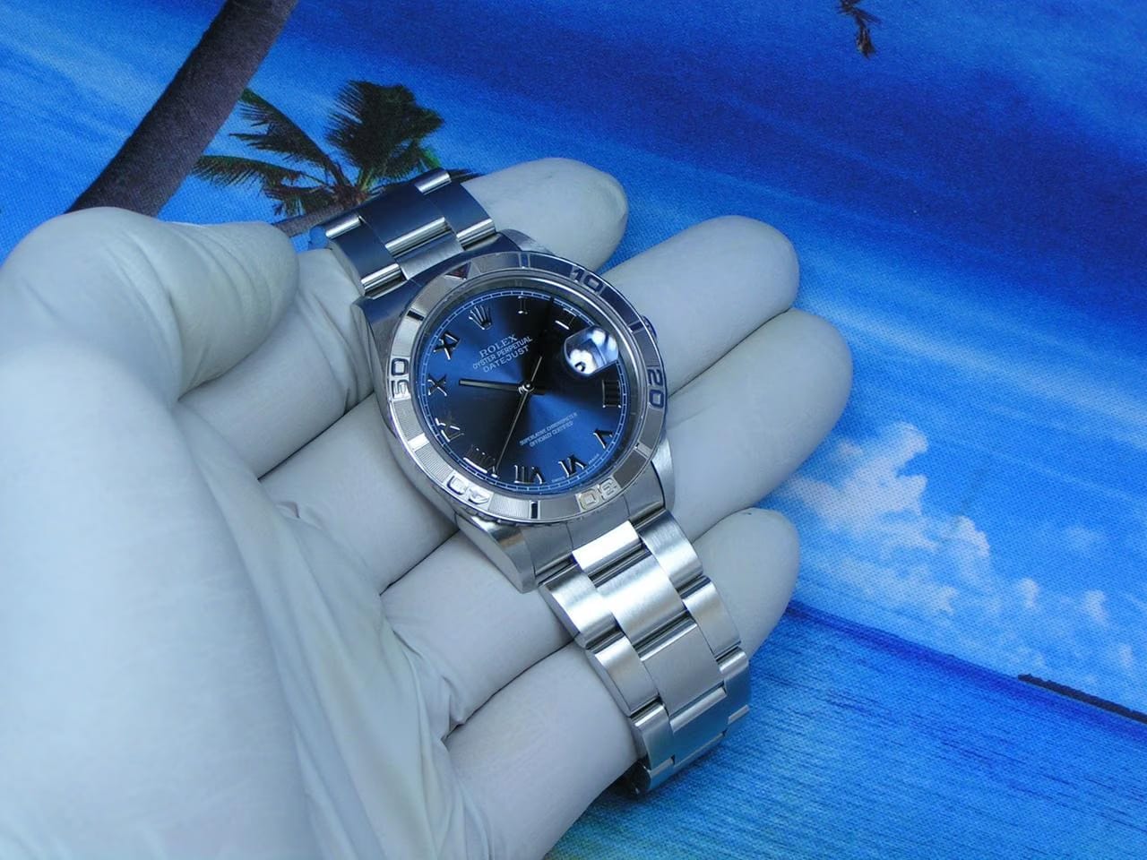 Rolex | Datejust | 16264 | Steel | 36 mm | Steel | Blue | Automatic
