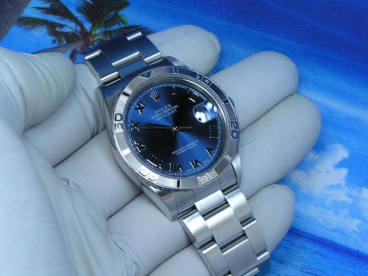 Rolex | Datejust | 16264 | Steel | 36 mm | Steel | Blue | Automatic