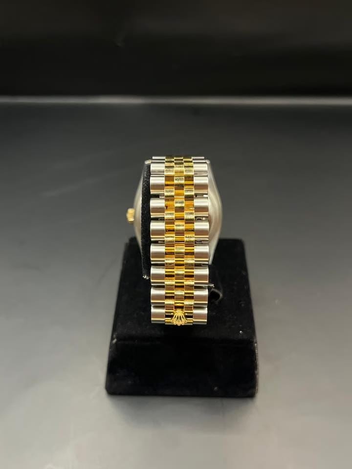 Rolex | Datejust | 116203 | Gold/Steel | 36 mm | Gold/Steel | Black | Automatic