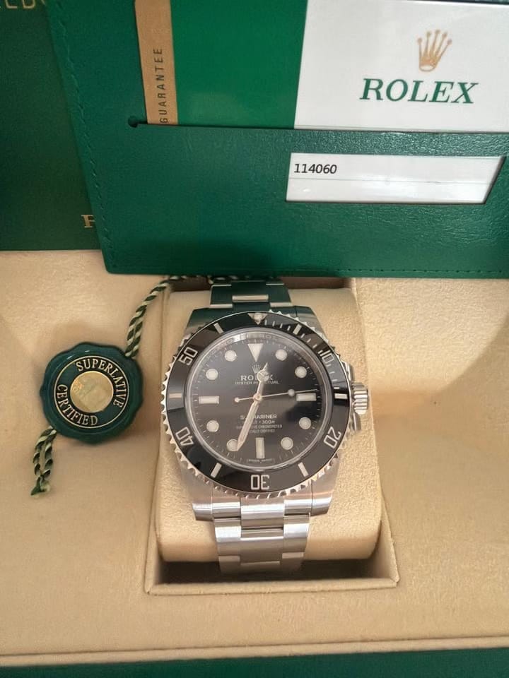 Rolex | Submariner | 114060 | Ceramic | 40 mm | Steel | Black | Automatic