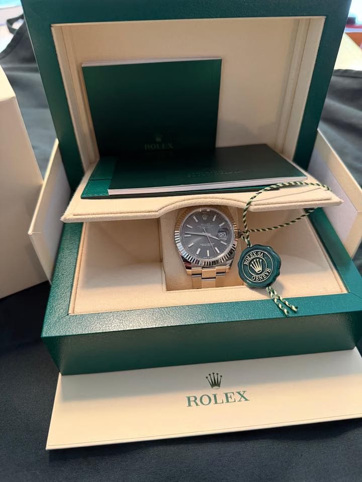 Rolex | Datejust | RO180214-043824 | 41 mm | Steel | Grey | Automatic