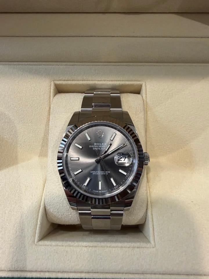 Rolex | Datejust | RO180214-043824 | 41 mm | Steel | Grey | Automatic