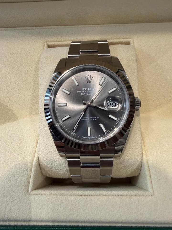 Rolex | Datejust | RO180214-043824 | 41 mm | Steel | Grey | Automatic