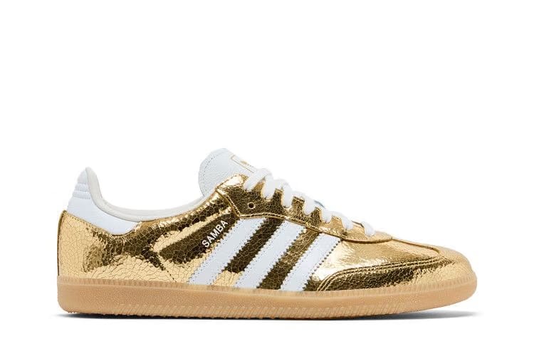 Wmns Samba OG 'Cracked Metallic Pack - Gold'