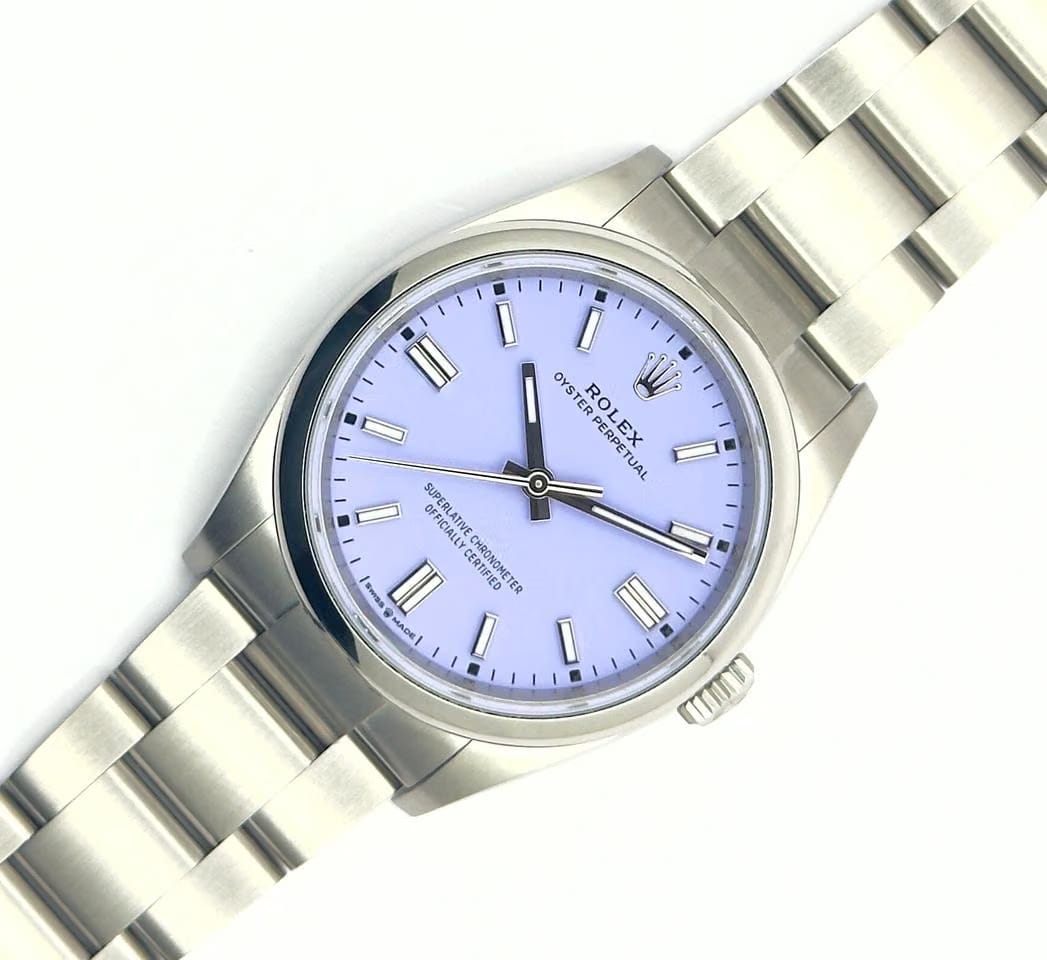 Rolex | Oyster Perpetual | 126000 | Steel | Steel | Purple | Automatic