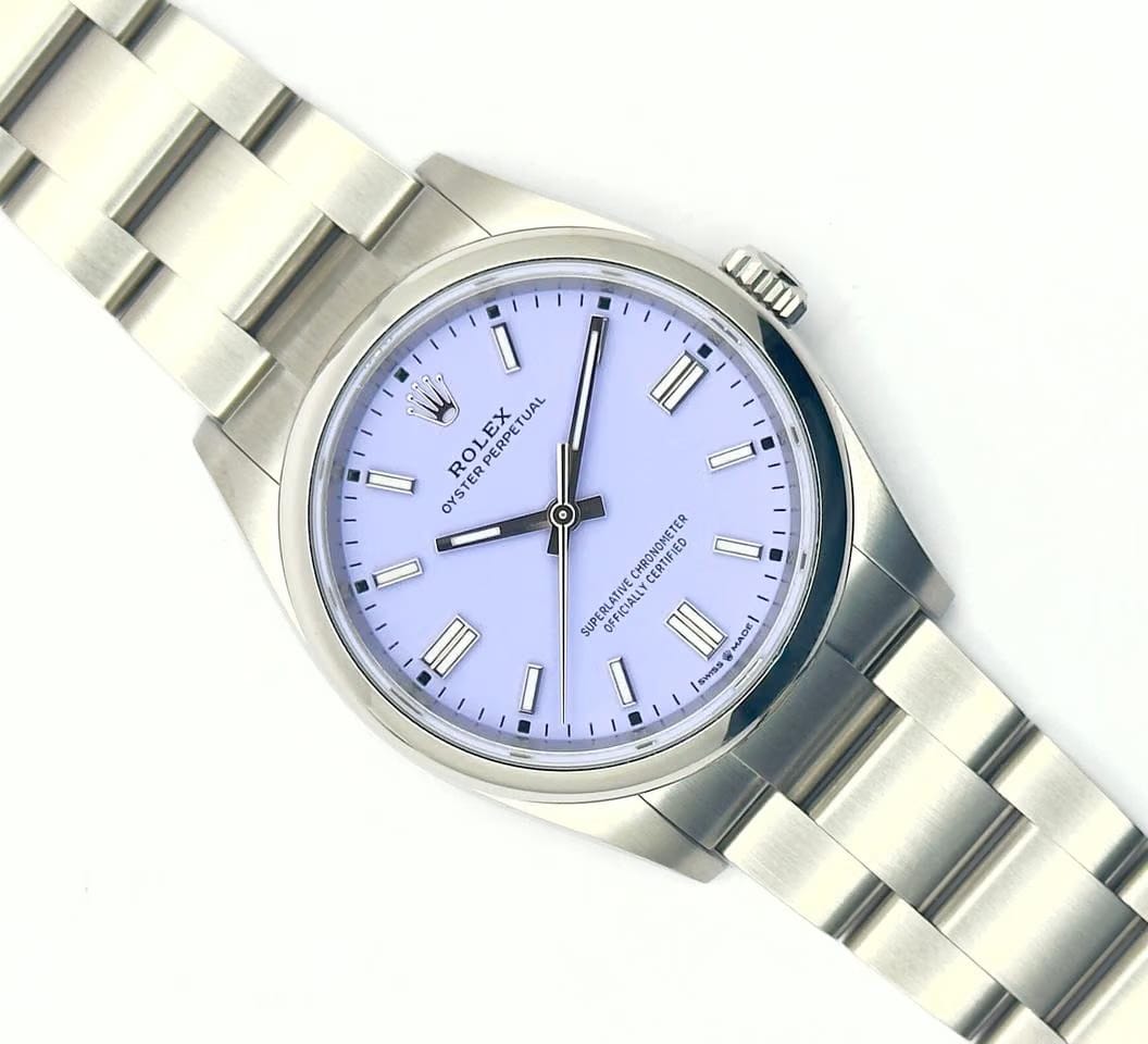 Rolex | Oyster Perpetual | 126000 | Steel | Steel | Purple | Automatic