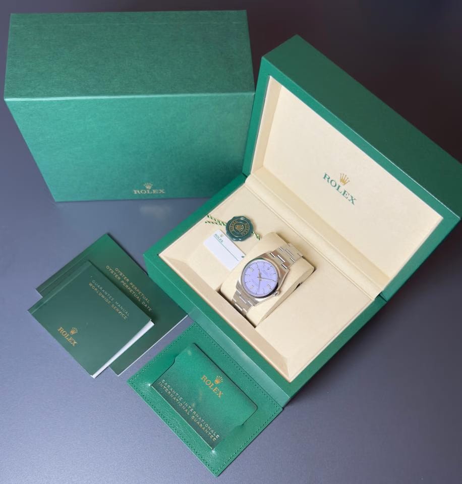 Rolex | Oyster Perpetual | 126000 | Steel | Steel | Purple | Automatic