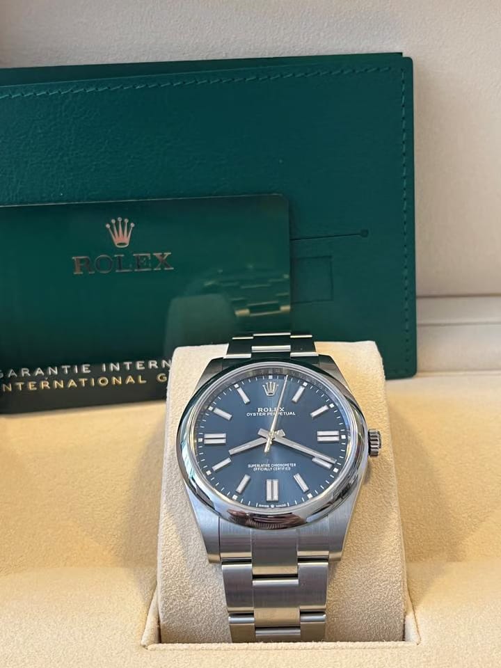 Rolex | Oyster Perpetual | 124300-0003 | Steel | 41 mm | Steel | Blue | Automatic